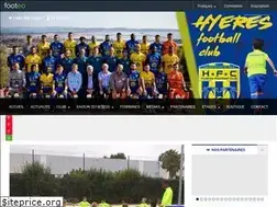 Sites similar to hyeresfootballclub.footeo.com