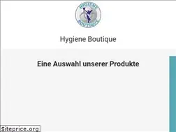 Sites similar to hygieneboutique.de
