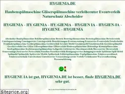Sites similar to hygienia.de