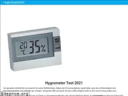 Sites similar to hygrometer-test.de