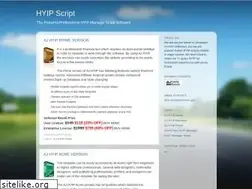 Sites similar to hyip-script.blogspot.com