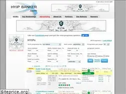 Sites similar to hyipbanker.com