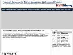 Sites similar to hyipmoney.com