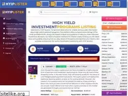 Sites similar to hyipmonitor.io
