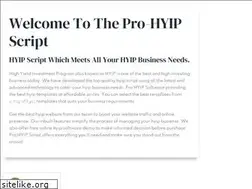 Sites similar to hyipsoftware.com