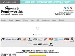 Sites similar to hymanspennyworths.com