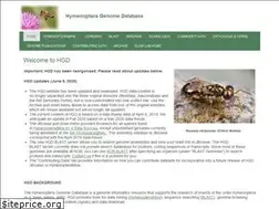Sites similar to hymenopteragenome.org