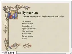 Sites similar to hymnarium.de