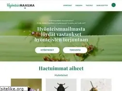 Sites similar to hyonteismaailma.fi