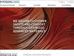 Sites similar to hyosungadvancedmaterials.com
