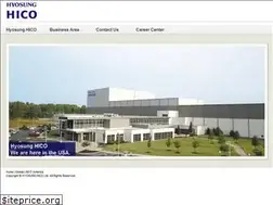 Sites similar to hyosunghico.com