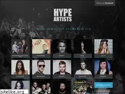 Sites similar to hypeartists.com