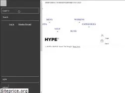 Sites similar to hypeclothingstore.com