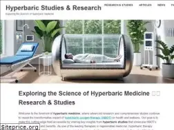 Sites similar to hyperbaricstudies.com