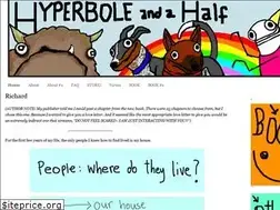 Sites similar to hyperboleandahalf.blogspot.com