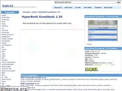 Sites similar to hyperbook-guestbook-1-30-indir.indir21.com
