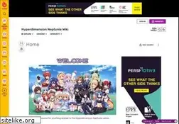 Sites similar to hyperdimensionneptunia.wikia.com