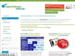 Sites similar to hyperhidrosehilfe.de