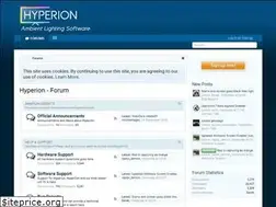 Sites similar to hyperion-project.org