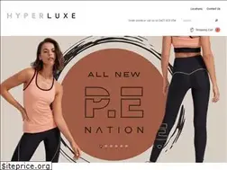 Sites similar to hyperluxeactivewear.com.au