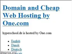 Sites similar to hyperschool.de