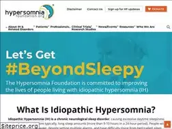 Sites similar to hypersomniafoundation.org