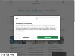 Sites similar to hypersomnie.fr