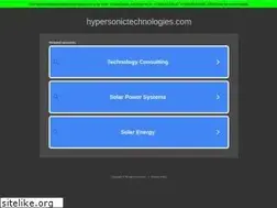 Sites similar to hypersonictechnologies.com