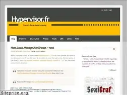 Sites similar to hypervisor.fr