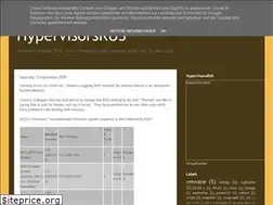Sites similar to hypervisorsrus.blogspot.com