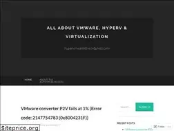 Sites similar to hypervmwarekb.wordpress.com