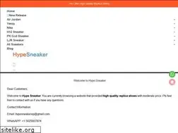 Sites similar to hypesneaker.net