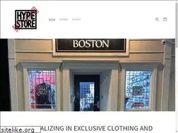 Sites similar to hypestoreboston.com