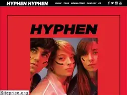 Sites similar to hyphenhyphen-music.com