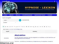 Sites similar to hypnose-lexikon.ch