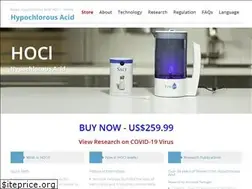 Sites similar to hypochlorousacid.com