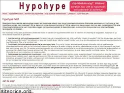 Sites similar to hypohype.nl
