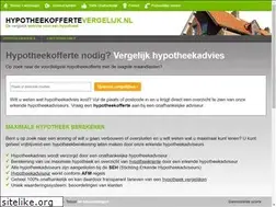 Sites similar to hypotheekoffertevergelijk.nl