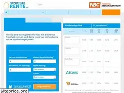 Sites similar to hypotheekrente.net