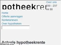 Sites similar to hypotheekrente.nl