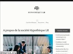 Sites similar to hypothequelr.com