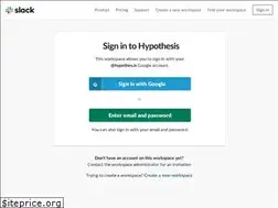 Sites similar to hypothes-is.slack.com
