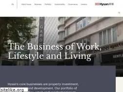Sites similar to hysan.com.hk