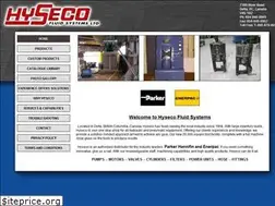 Sites similar to hyseco.com
