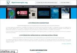 Sites similar to hysteroscopie.org