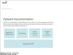 Sites similar to hyukjin-spark.readthedocs.io