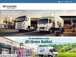 Sites similar to hyundaicamiones.pe