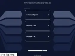 Sites similar to hyundaisoftwareupgrade.ca