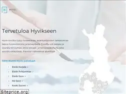 Sites similar to hyvis.fi