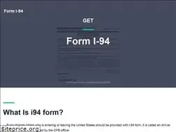 Sites similar to i-94-form.com